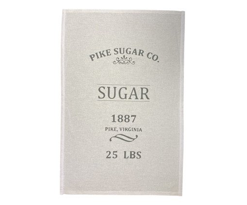 Pano de Prato Sugar - Branco, Branco | WestwingNow