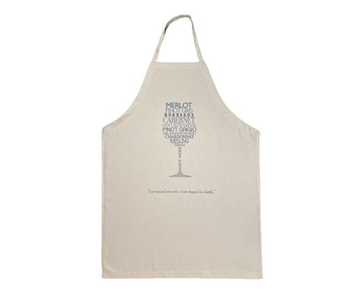 Avental de Cozinha Wine - Bege, Bege | WestwingNow
