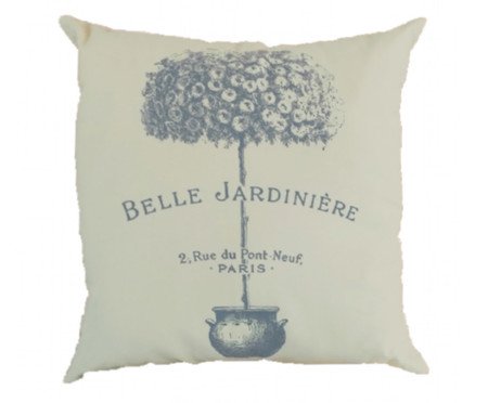 Capa de Almofada Jardinière - Branco | Westwing