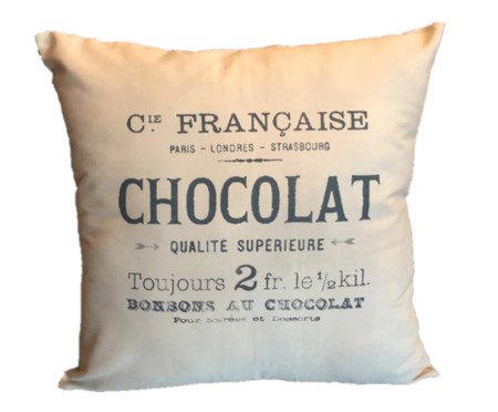 Capa de Almofada Chocolat - Bege | Westwing