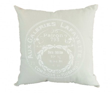 Capa de Almofada Lafayette Branca - Bege | Westwing