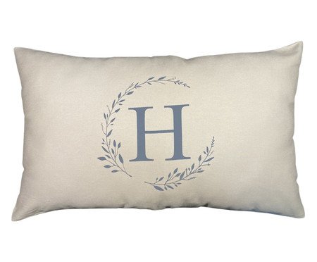 Capa de Almofada H - Bege | Westwing