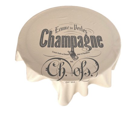 Toalha de Mesa Quadrada Champagne - Bege | Westwing