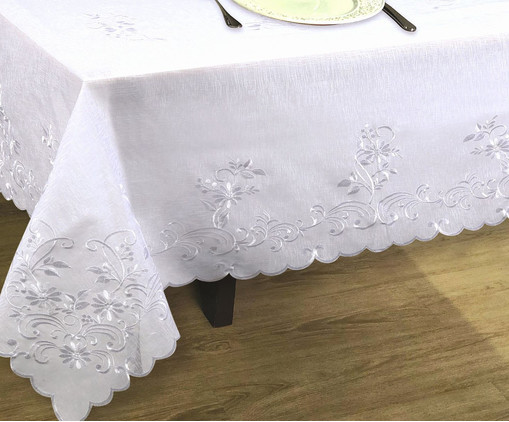 Toalha de Mesa Luxo, Branco | WestwingNow