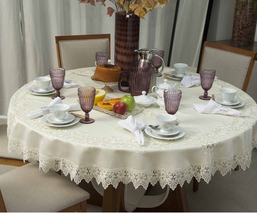 Toalha de Mesa Piquet Perla, Branco | WestwingNow