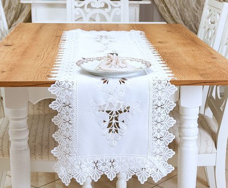 Caminho de Mesa Piquet Blanc | Westwing