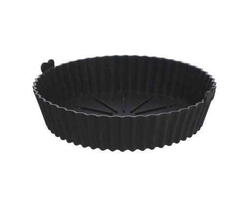 Forma Redonda Sili Air Preta, Preto | WestwingNow