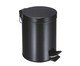 Lixeira Pedal Copenhague em Inox Preta, Preto | WestwingNow