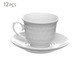 Jogo de Xícara para Café Anne em Porcelana Branca, Branco | WestwingNow