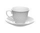 Jogo de Xícara para Café Wemble em Porcelana Branca, Branco | WestwingNow