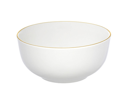 Bowl Roya em Porcelana Branca, Branco | WestwingNow