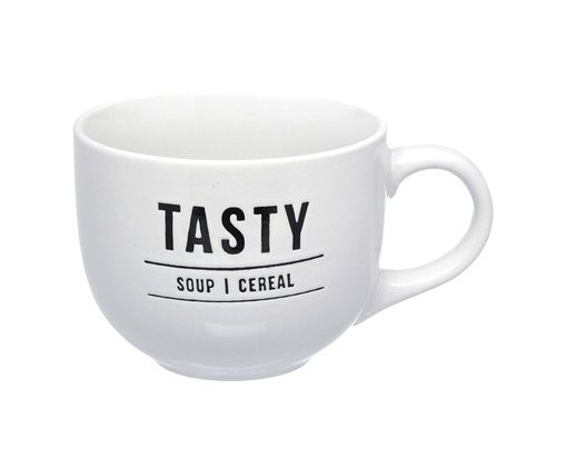 Caneca Jumbo Manhattan Branca, Branco | WestwingNow