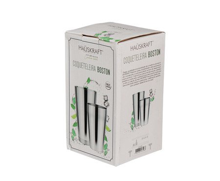 Coqueteleira Boston em Inox Preta | Westwing