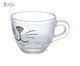 Jogo de Xícara para Café Cat, Transparente | WestwingNow