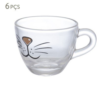 Jogo de Xícara para Café Cat | Westwing