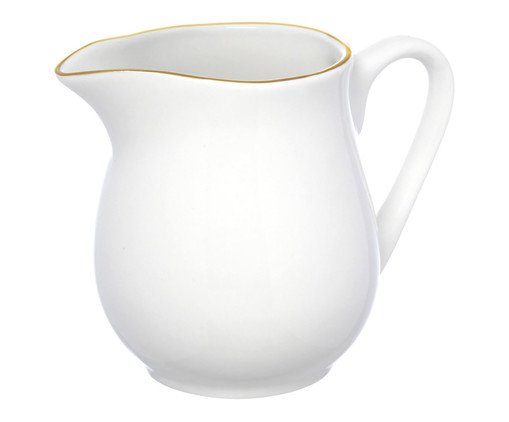 Leiteira Roya em Porcelana Branca, Branco | WestwingNow