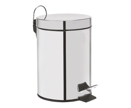 Lixeira Pedal Copenha em Inox | Westwing