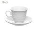 Jogo de Xícara para Café Asdra em Porcelana Branca, Branco | WestwingNow
