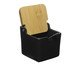Saleiro Manhattan em Porcelana Preto, Preto | WestwingNow