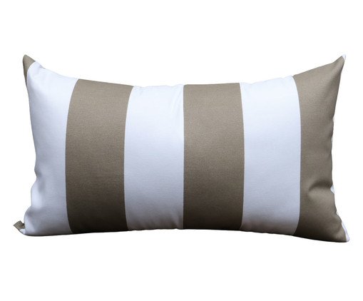 Almofada Impermeável Coleção Náutica Listras - Off White, Off White | WestwingNow
