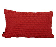 Almofada em Tricot Entrelace - Coral | WestwingNow