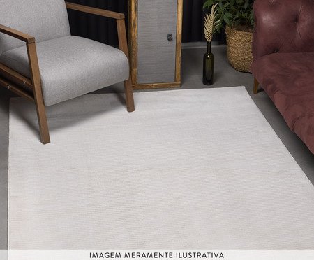 Passadeira Sofia Crédible Bege e Cinza - 50X80cm | Westwing