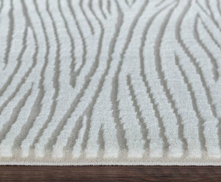 Tapete Sofisticato Branco e Cinza | Westwing