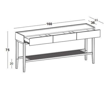 Aparador Duo Bege | Westwing