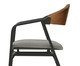 Cadeira Orbita Cinza com Encosto Canela, Cinza | WestwingNow