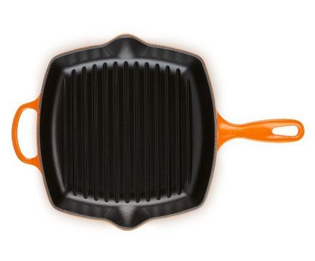 Grelha Quadrada Signature em Ferro Fundido - Laranja | Westwing