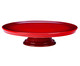 Suporte para Bolo em Cerâmica - Vermelho, Vermelho | WestwingNow