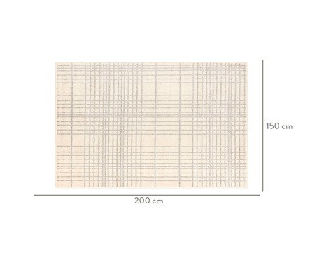 Tapete Polo Paris Areia e Cinza | Westwing