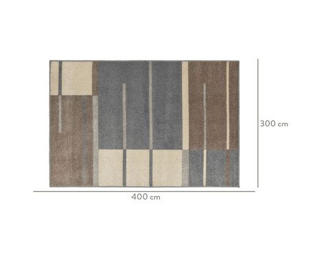 Tapete Polo Toulouse Grafite | Westwing