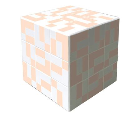 Cubo Blocks Rosa  - Hometeka