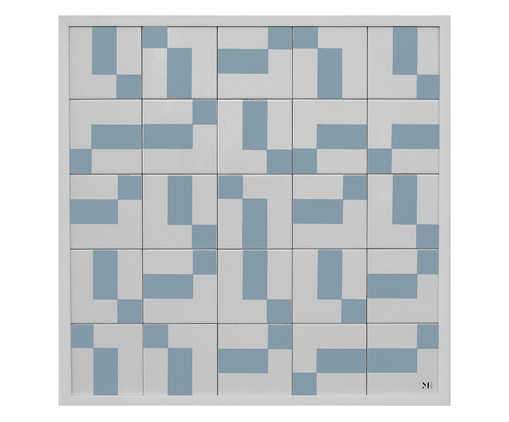 Quadro Blocks Azul Claro  - Hometeka, blue | WestwingNow