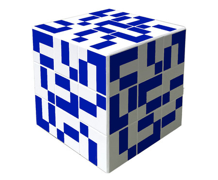 Cubo Blocks Azul  - Hometeka