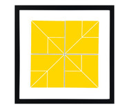 Quadro Step Solid Amarelo  - Hometeka | WestwingNow