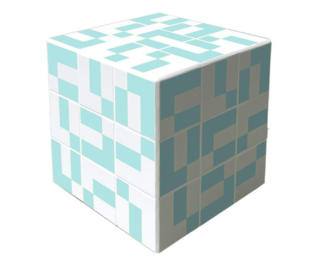 Cubo Blocks Turquesa  - Hometeka