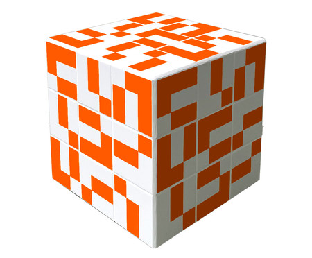 Cubo Blocks Laranja  - Hometeka