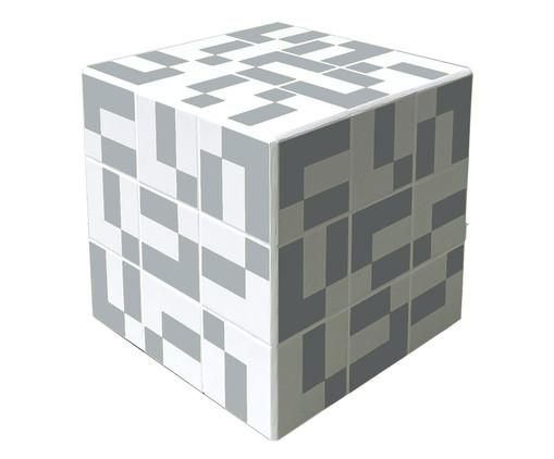 Cubo Blocks Cinza  - Hometeka, grey | WestwingNow