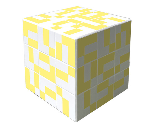 Cubo Blocks Amarelo Claro  - Hometeka, yellow | WestwingNow
