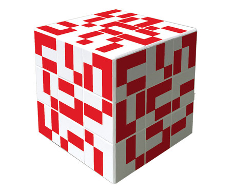 Cubo Blocks Vermelho  - Hometeka
