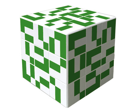 Cubo Blocks Verde  - Hometeka