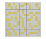 Quadro Blocks Amarelo Claro  - Hometeka | WestwingNow