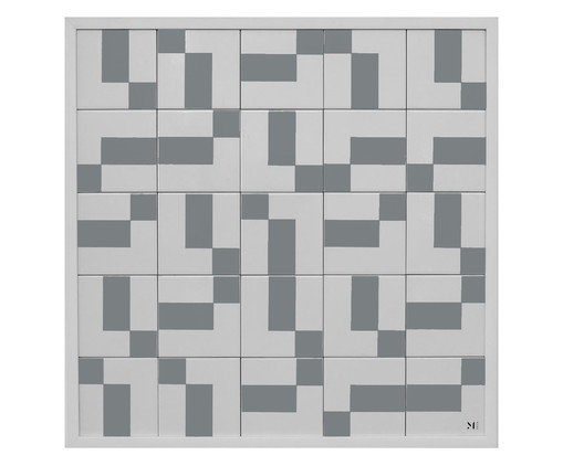 Quadro Blocks Cinza  - Hometeka, grey | WestwingNow