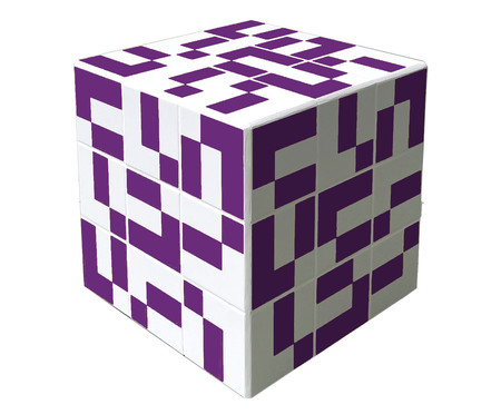 Cubo Blocks Roxo  - Hometeka