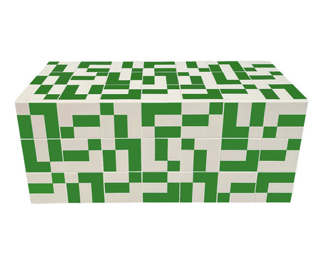 Banco Blocks Verde  - Hometeka