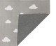 Passadeira Infantil Nuvens Cinza, grey | WestwingNow