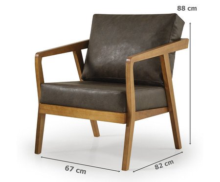 Poltrona Barcelona Tabaco | Westwing