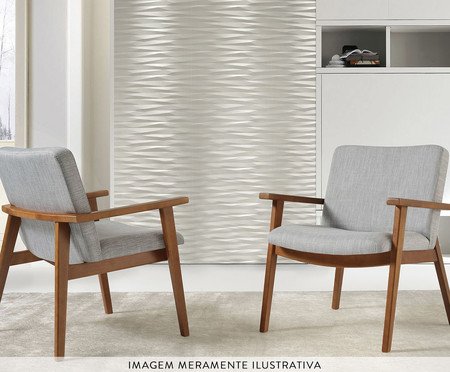 Poltrona Milão Grafite | Westwing